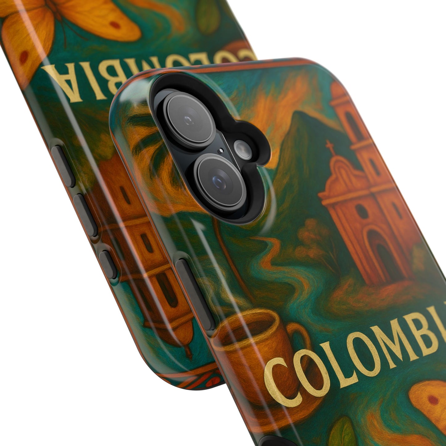 "Funda Magnética Reforzada Colombia: Magia de Colores, Café y Tradición ☕🎨🌄"