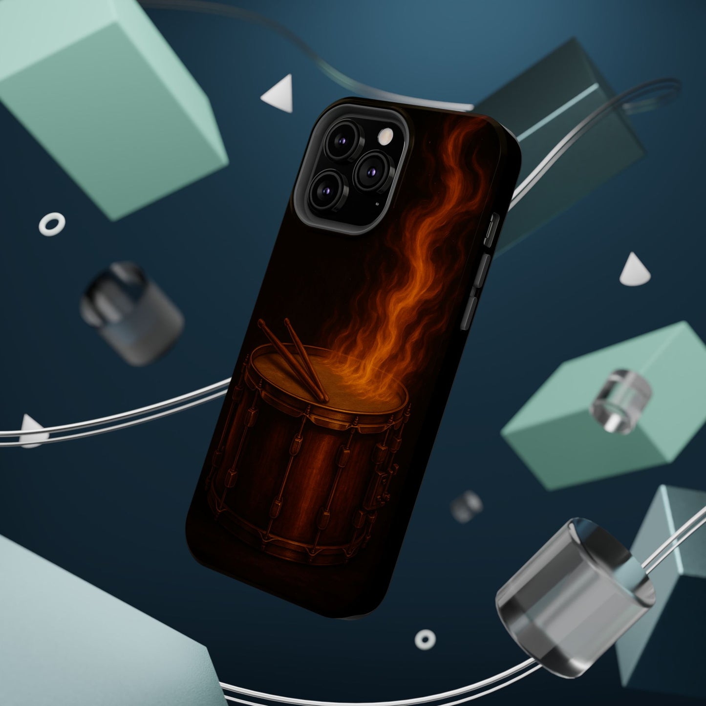 "Funda Magnética Reforzada Magnética Reforzada tarola🥁🔥Precisión, ritmo y fuego.” 🔥🥁