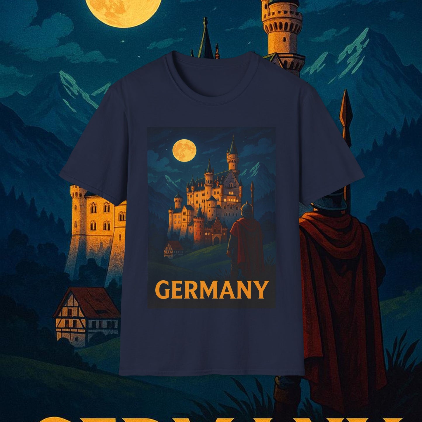 "Camiseta Alemania: Fortaleza, Historia y Tradición 🎖️🏰🍺