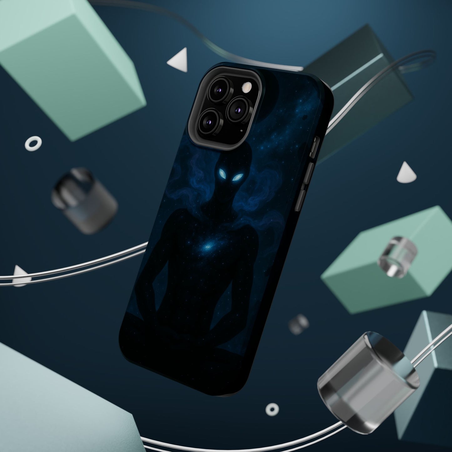 "Funda Magnética Reforzada 🌌 Nok Tael, el Destello del Vacío"