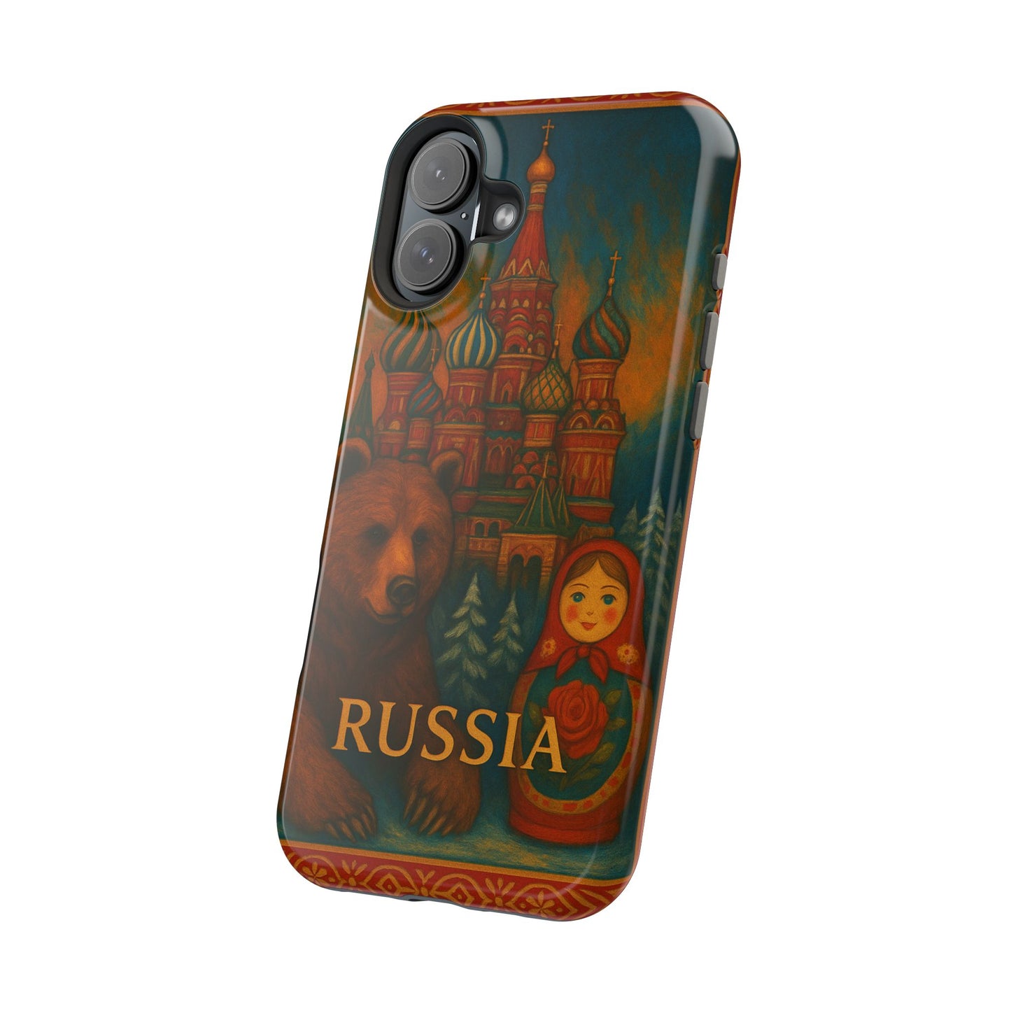 "Funda Magnética Reforzada Magnética Reforzada Rusia❄️ – Tierra de historia, misterio y grandeza"