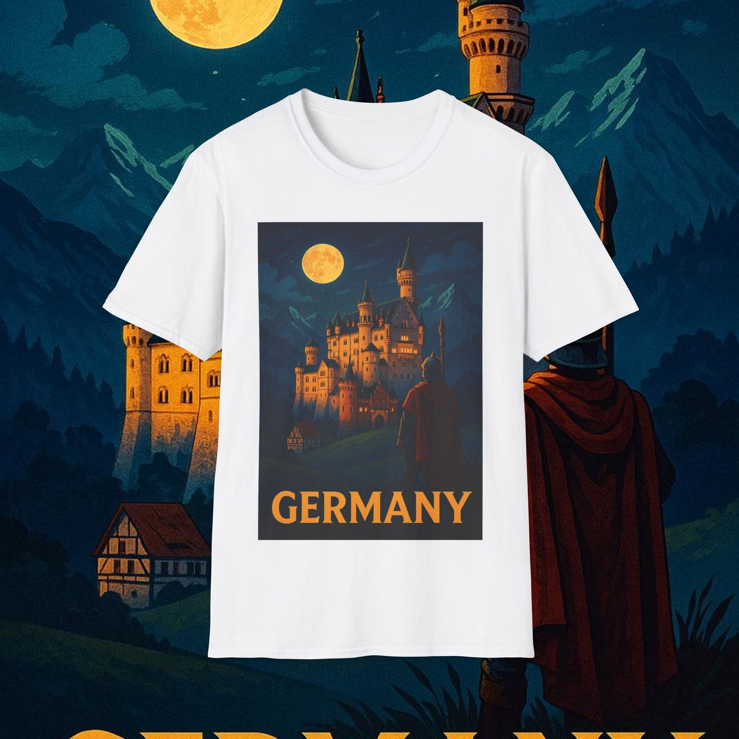 "Camiseta Alemania: Fortaleza, Historia y Tradición 🎖️🏰🍺