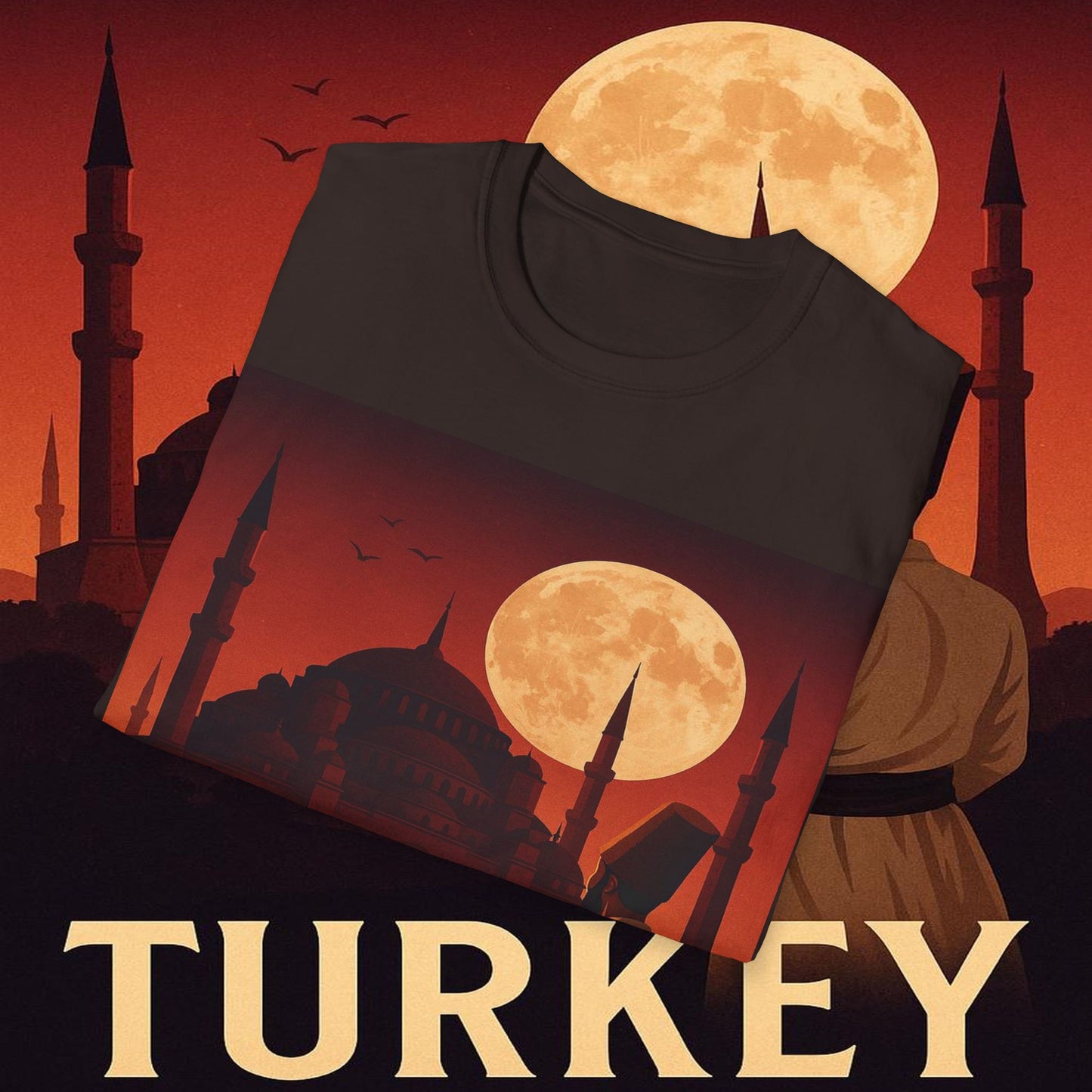 "Camiseta turquia✨ – Donde Oriente y Occidente se abrazan"