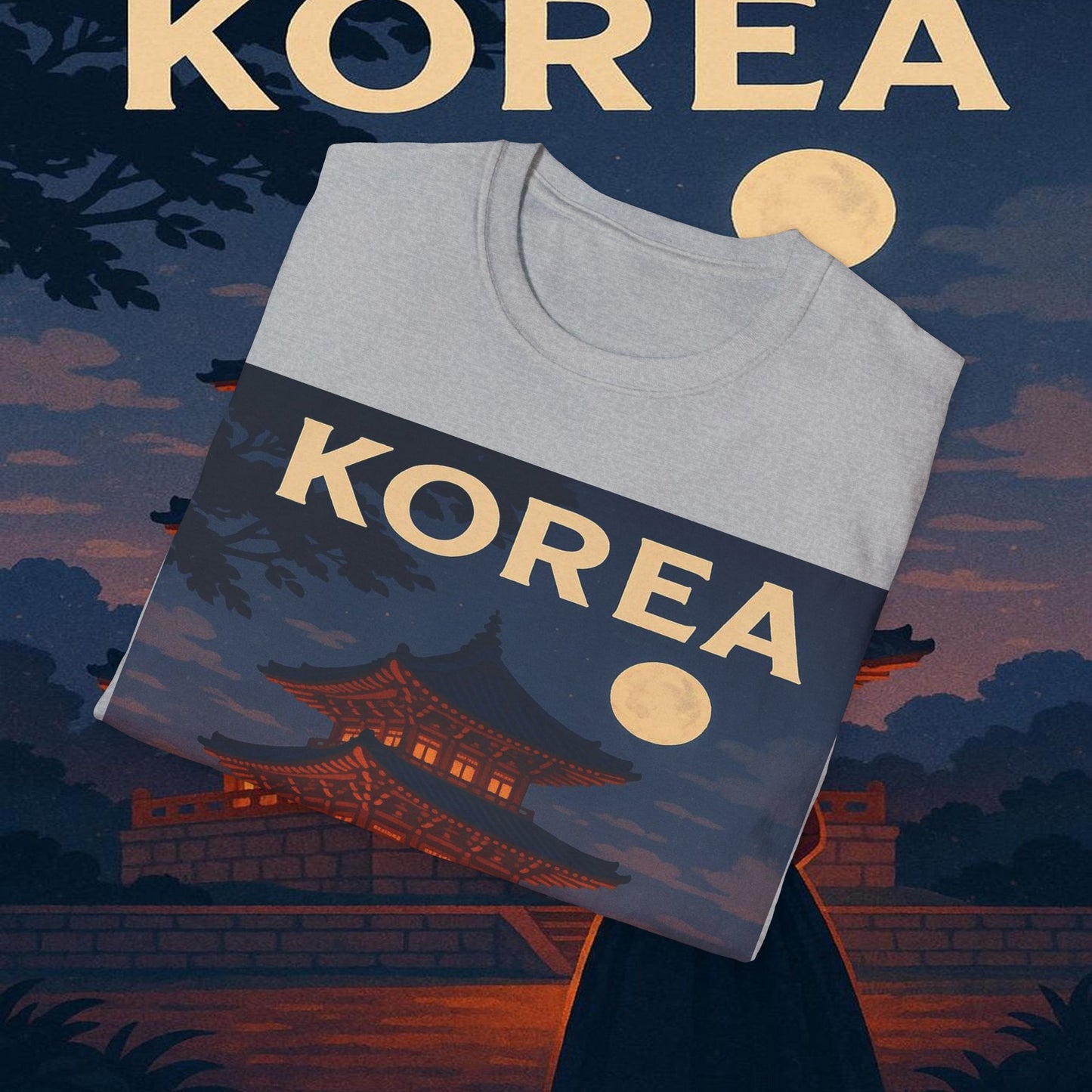 "Camiseta corea 🌸 – Tradición milenaria y modernidad vibrante"