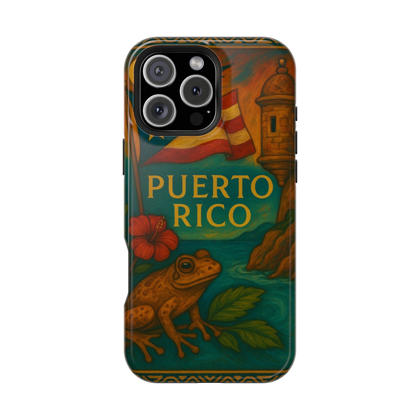 "Reinforced Magnetic Case Puerto Rico – Caribbean rhythm, soul, and color"