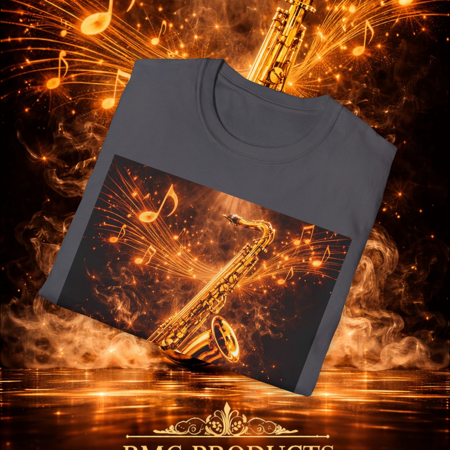 "Camiseta sax 🎷🔥 Haz que arda cada nota.” 🔥🎷