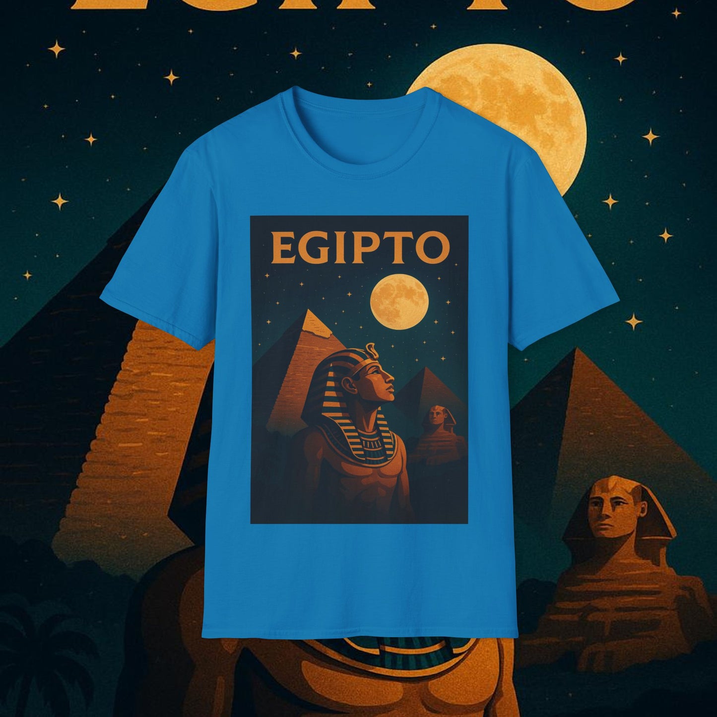 "Camiseta Egipto Misterio Dorado del Nilo 🏺🌅🐫"