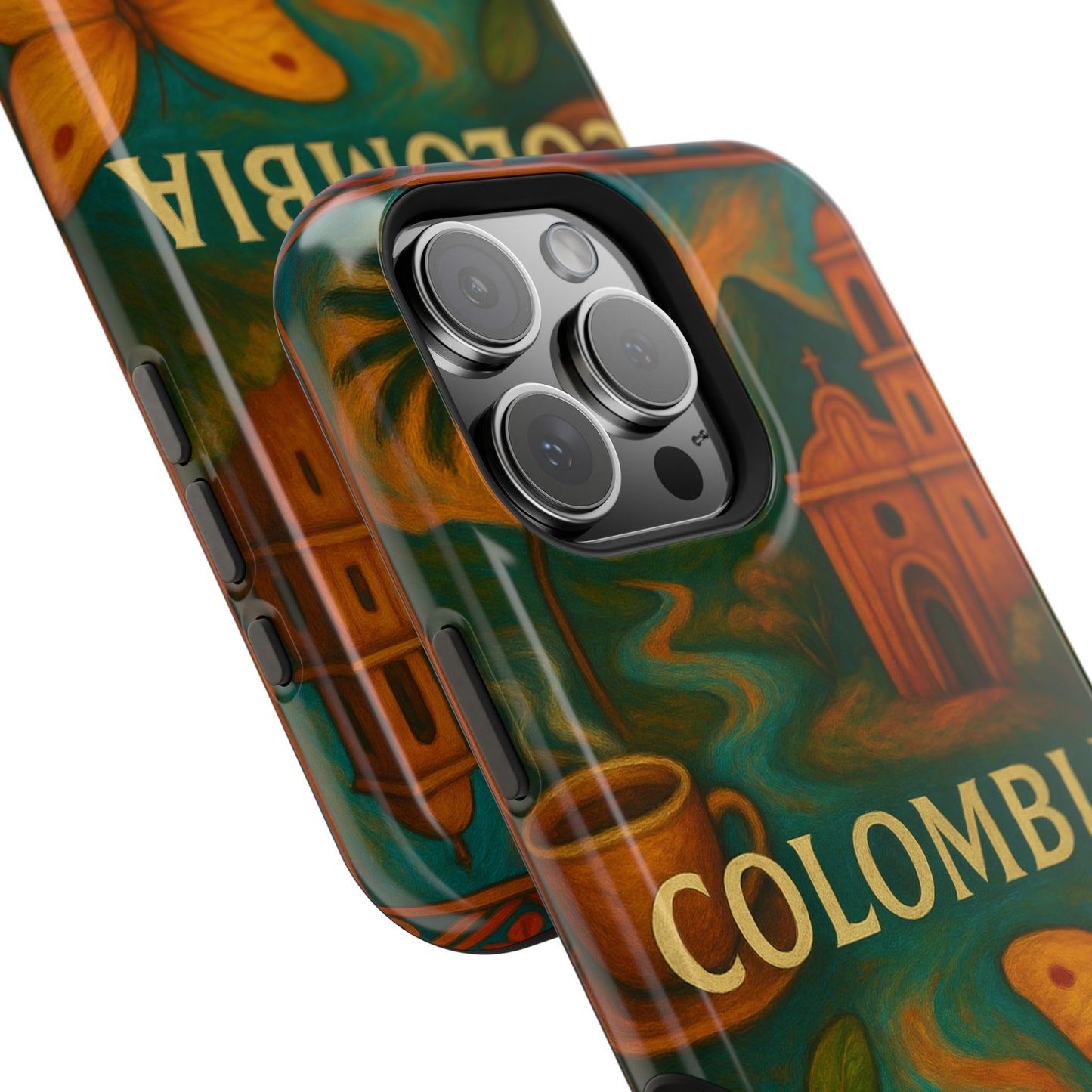 "Funda Magnética Reforzada Colombia: Magia de Colores, Café y Tradición ☕🎨🌄"