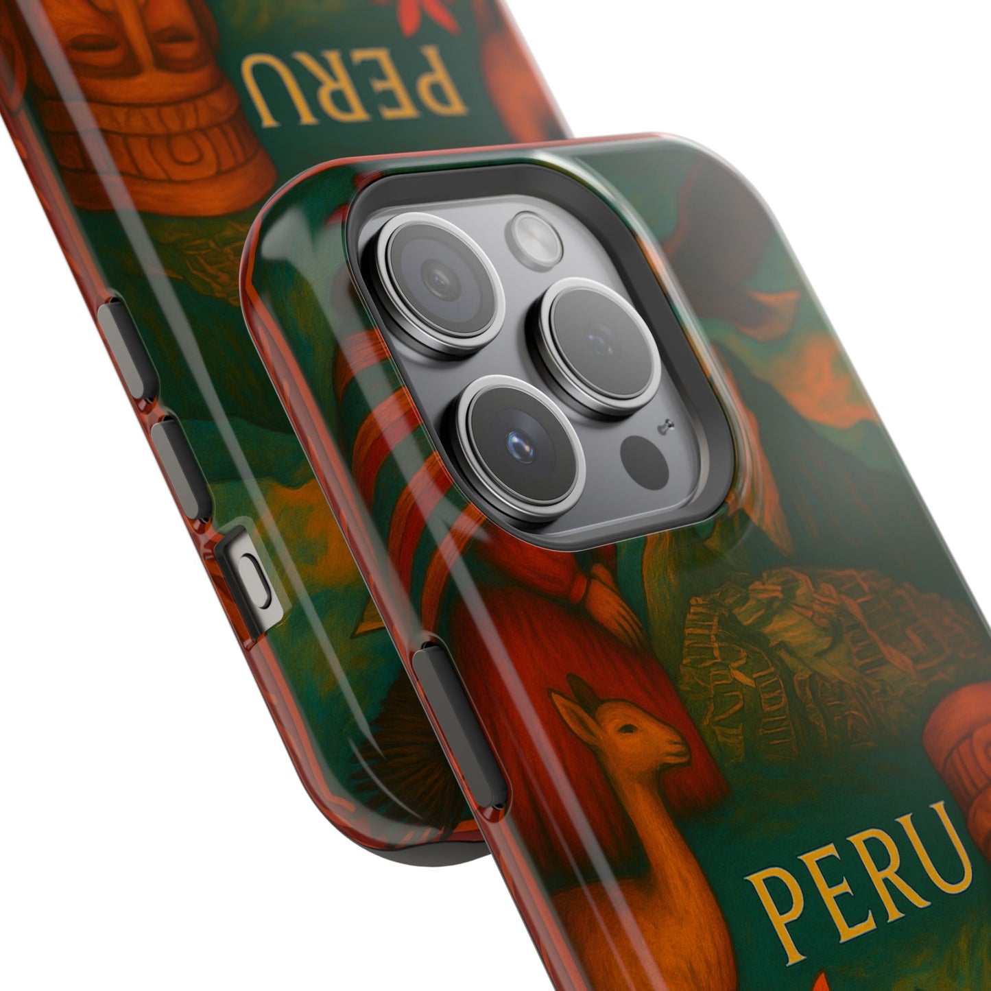 "Funda Magnética Reforzada Perú: Misticismo, Historia y Maravillas Eternas 🏔️🦙🛕"