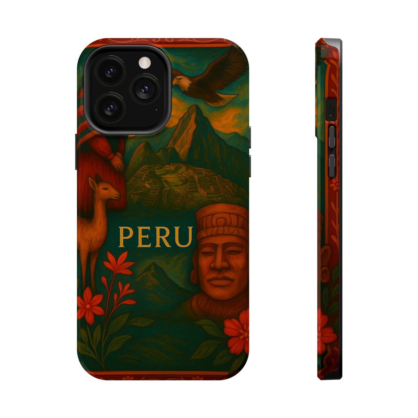 "Funda Magnética Reforzada Perú: Misticismo, Historia y Maravillas Eternas 🏔️🦙🛕"
