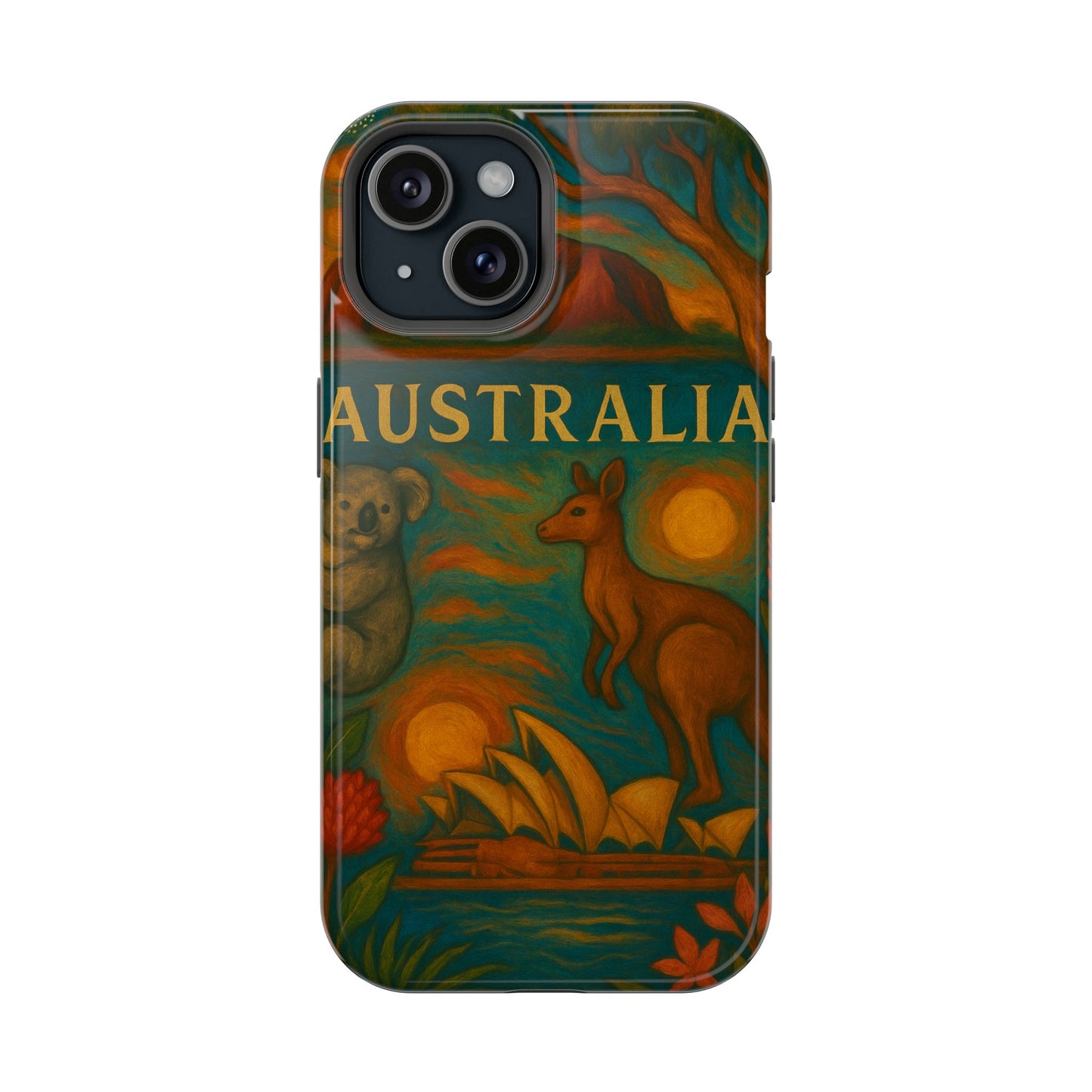 "Funda Magnética Reforzada Magnética Reforzada Australia🌞 – Tierra de maravillas naturales y espíritu libre"