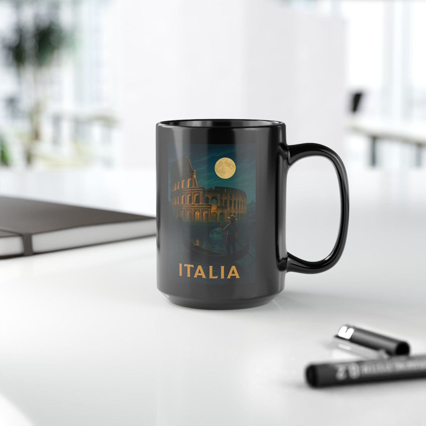 "Taza Italia: Art, Passion, and Eternal Flavors 🎨🍝🏛️"