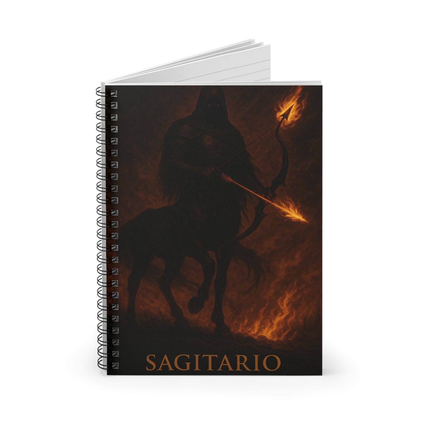 "libreta Sagitario – El Cazador del Horizonte"