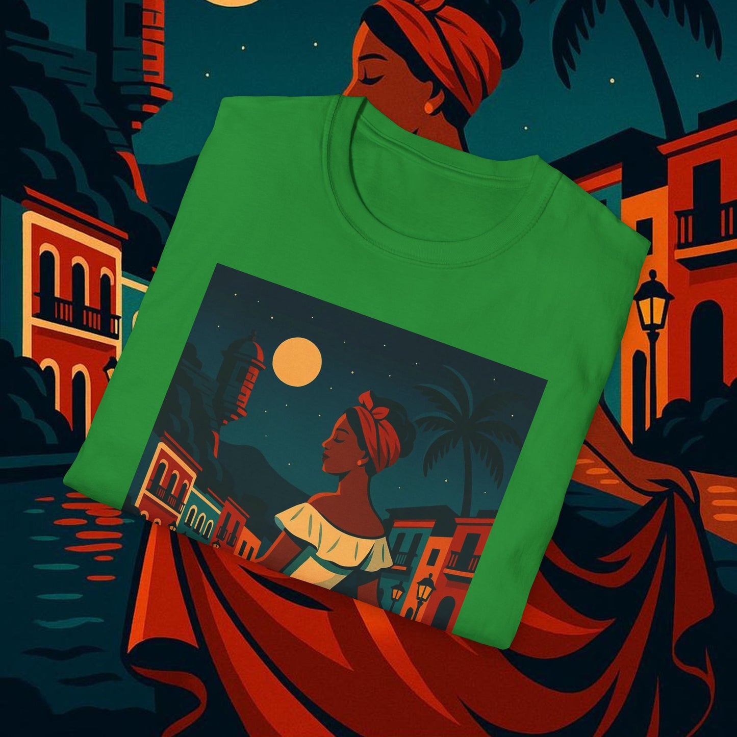 "Camiseta Puerto Rico – Ritmo, alma y color caribeño"