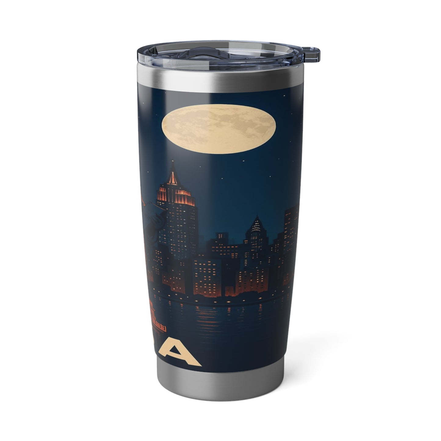 "Vaso Térmico Vagabond 20oz Estados Unidos: Sueños, Libertad y Grandes Horizontes 🗽🏜️🌆"
