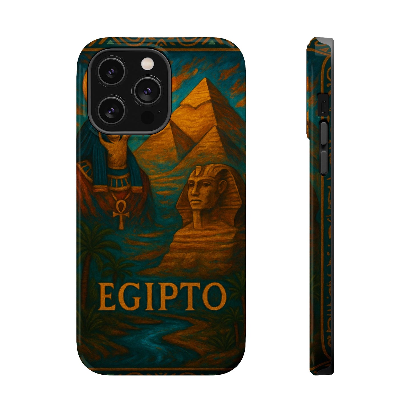 "Funda Magnética Reforzada Egipto Misterio Dorado del Nilo 🏺🌅🐫