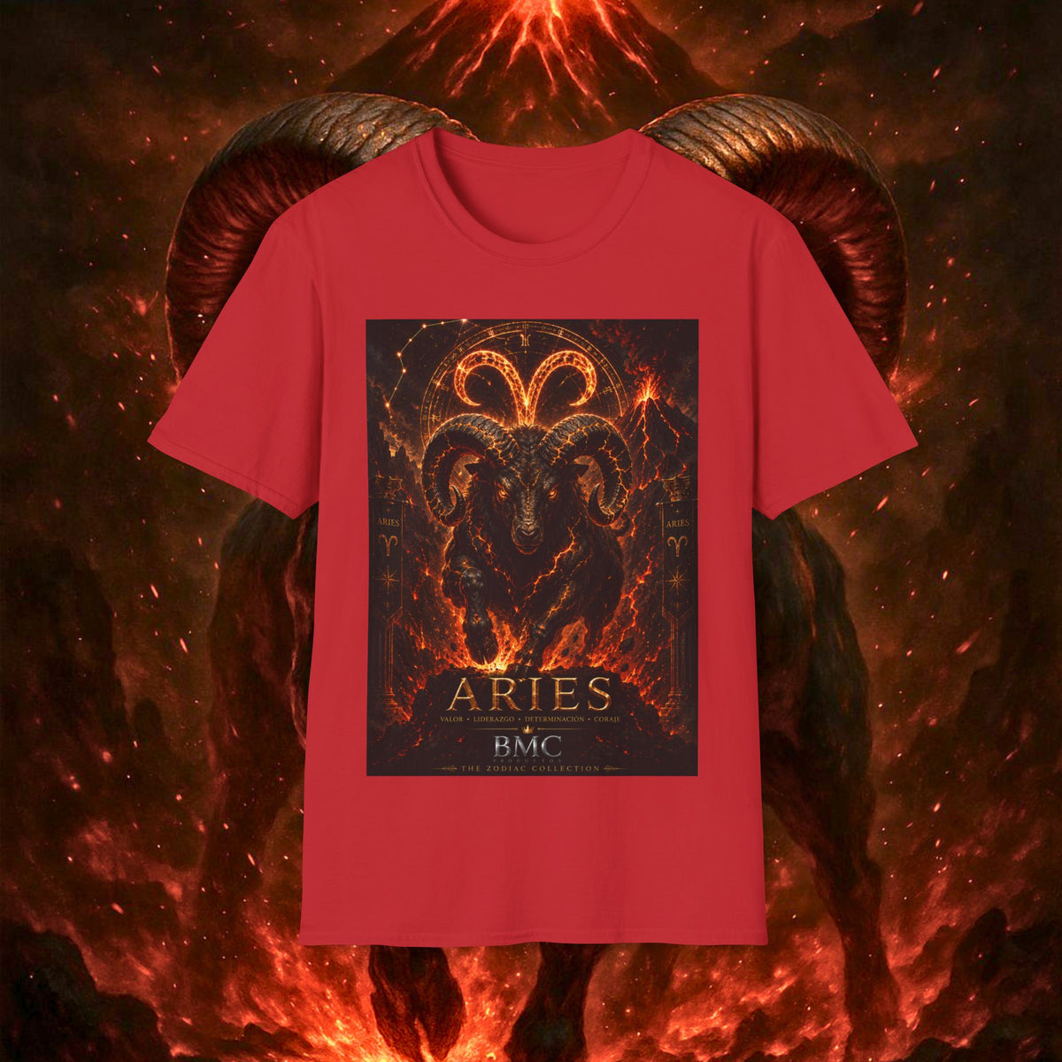 "Camiseta ♈ Aries — Espíritu de fuego"