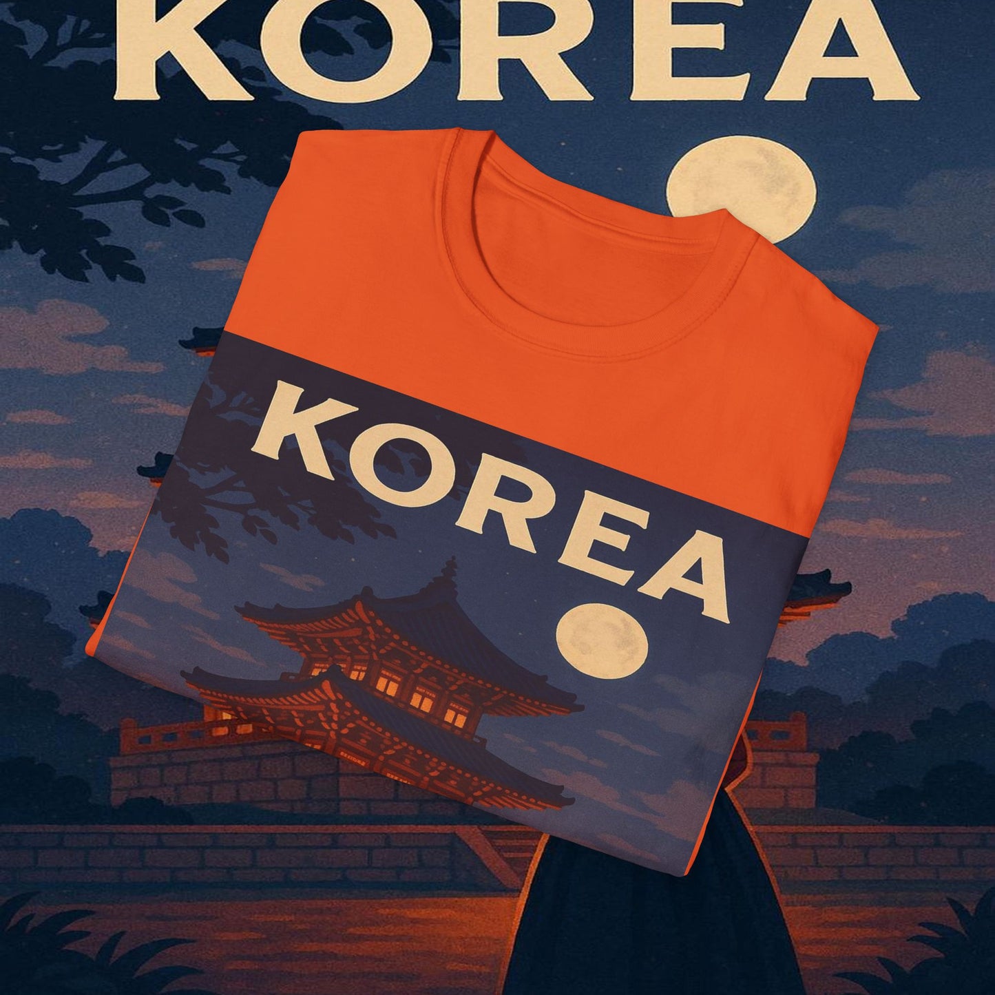 "Camiseta corea 🌸 – Tradición milenaria y modernidad vibrante"