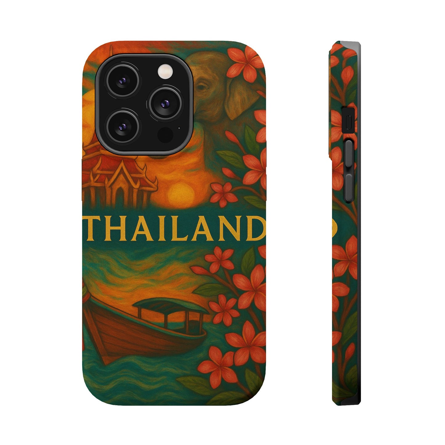 "Funda Magnética Reforzada Magnética Reforzada Thailand🌴 – El Reino de las Sonrisas y la Aventura"