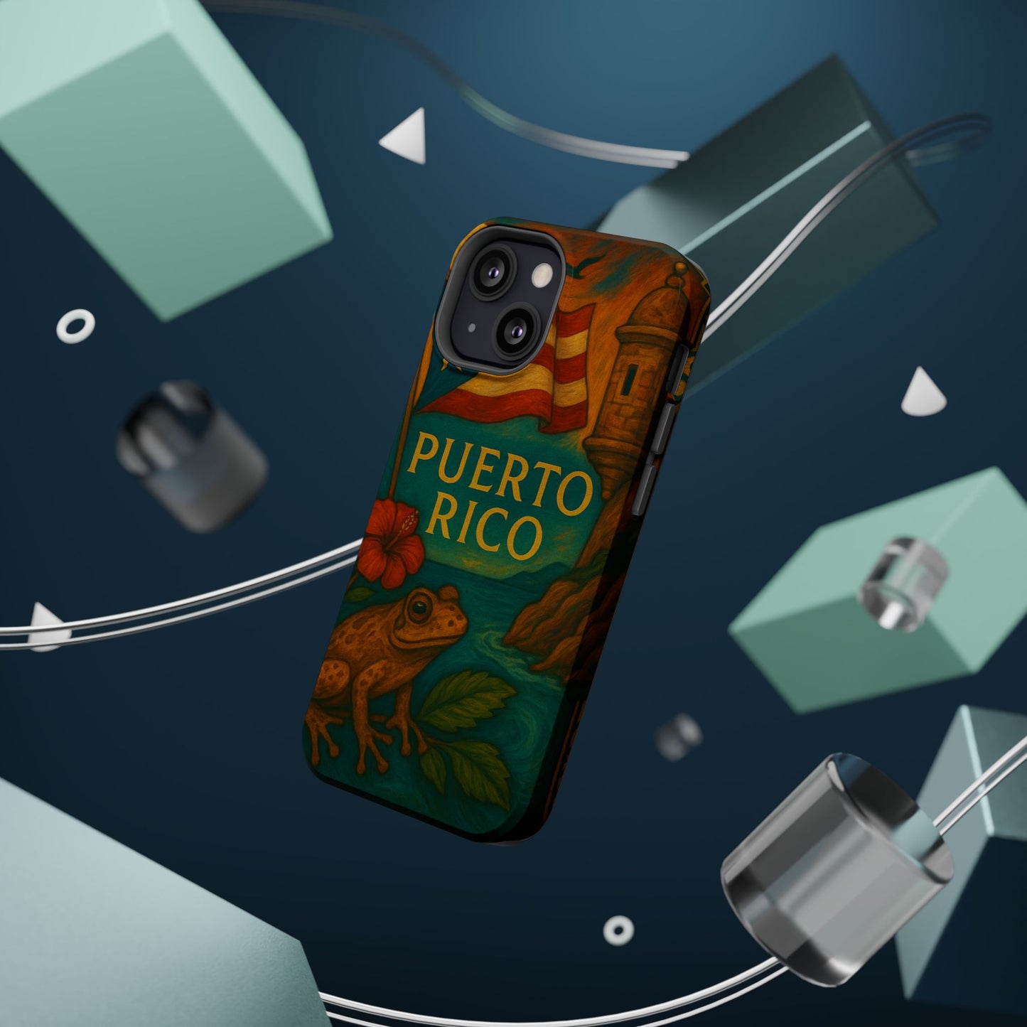 "Reinforced Magnetic Case Puerto Rico – Caribbean rhythm, soul, and color"