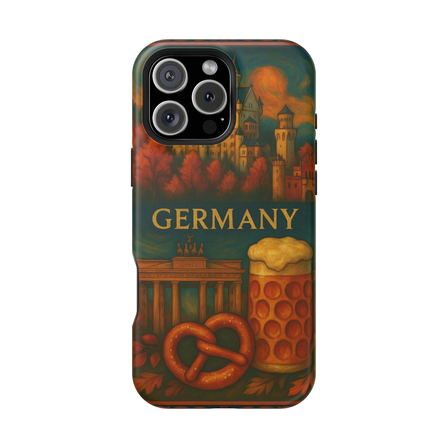 "Funda Magnética Reforzada Alemania: Fortaleza, Historia y Tradición 🎖️🏰🍺"
