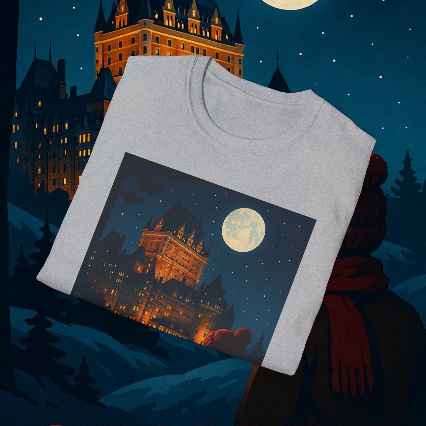 "Camiseta Canadá: Naturaleza Majestuosa y Espíritu Libre 🍁🏞️🦌"