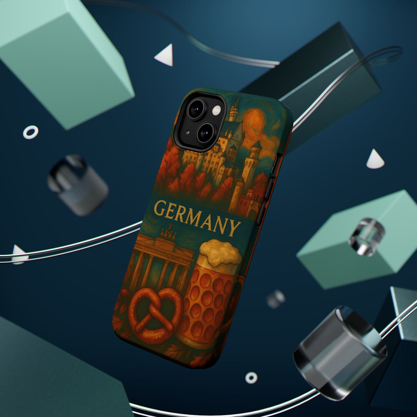 "Funda Magnética Reforzada Alemania: Fortaleza, Historia y Tradición 🎖️🏰🍺"