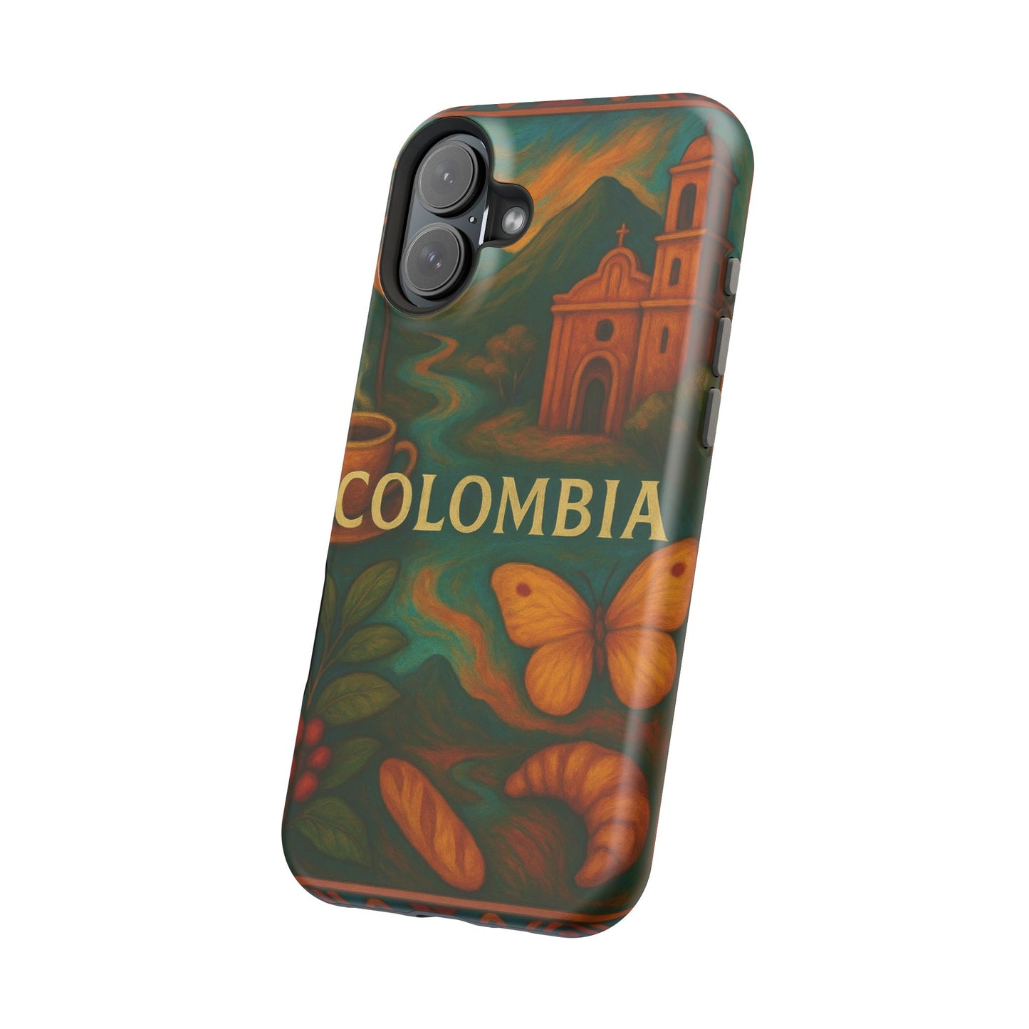 "Funda Magnética Reforzada Colombia: Magia de Colores, Café y Tradición ☕🎨🌄"