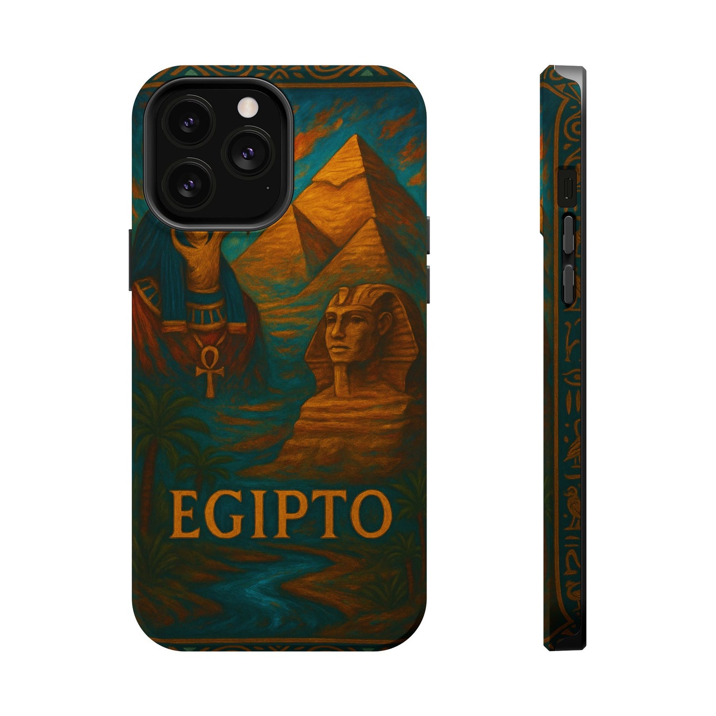 "Funda Magnética Reforzada Egipto Misterio Dorado del Nilo 🏺🌅🐫