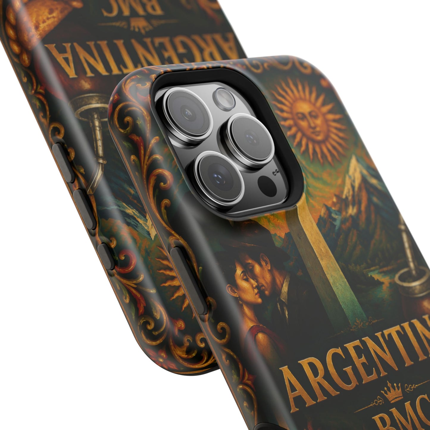 "Funda Magnética Reforzada Argentina: Pasión, Tradición y Tierra de Sueños🔥🏞️"
