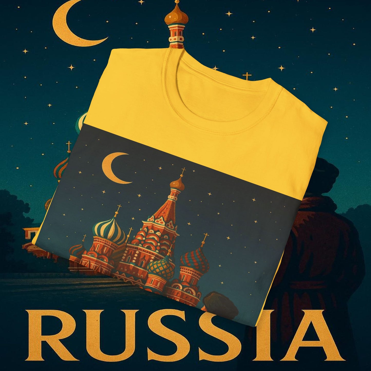 "Camiseta Rusia ❄️ – Tierra de historia, misterio y grandeza"