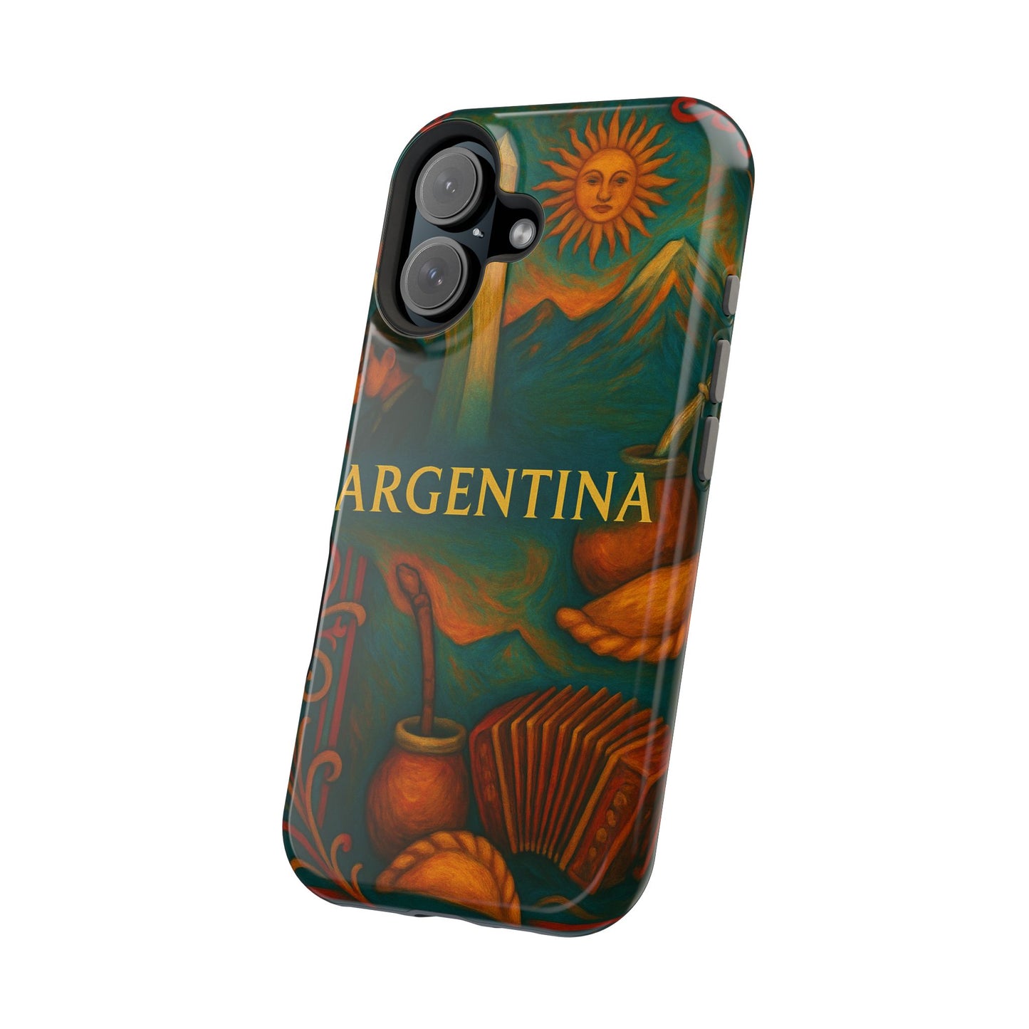 "Funda Magnética Reforzada Argentina: Pasión, Tradición y Tierra de Sueños🔥🏞️"