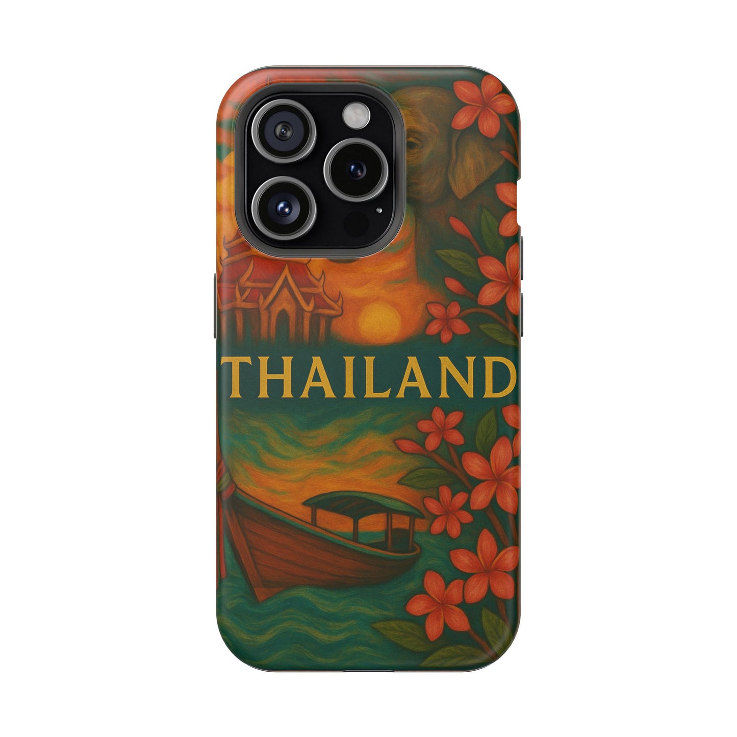 "Funda Magnética Reforzada Magnética Reforzada Thailand🌴 – El Reino de las Sonrisas y la Aventura"