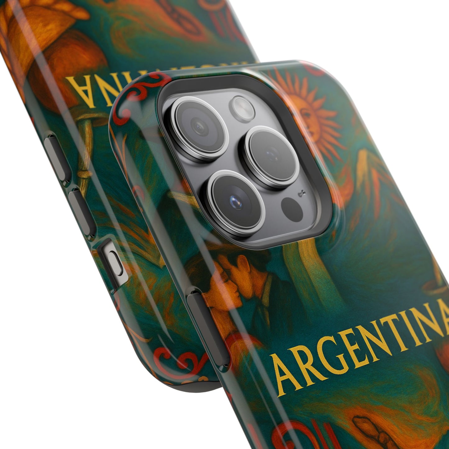 "Funda Magnética Reforzada Argentina: Pasión, Tradición y Tierra de Sueños🔥🏞️"