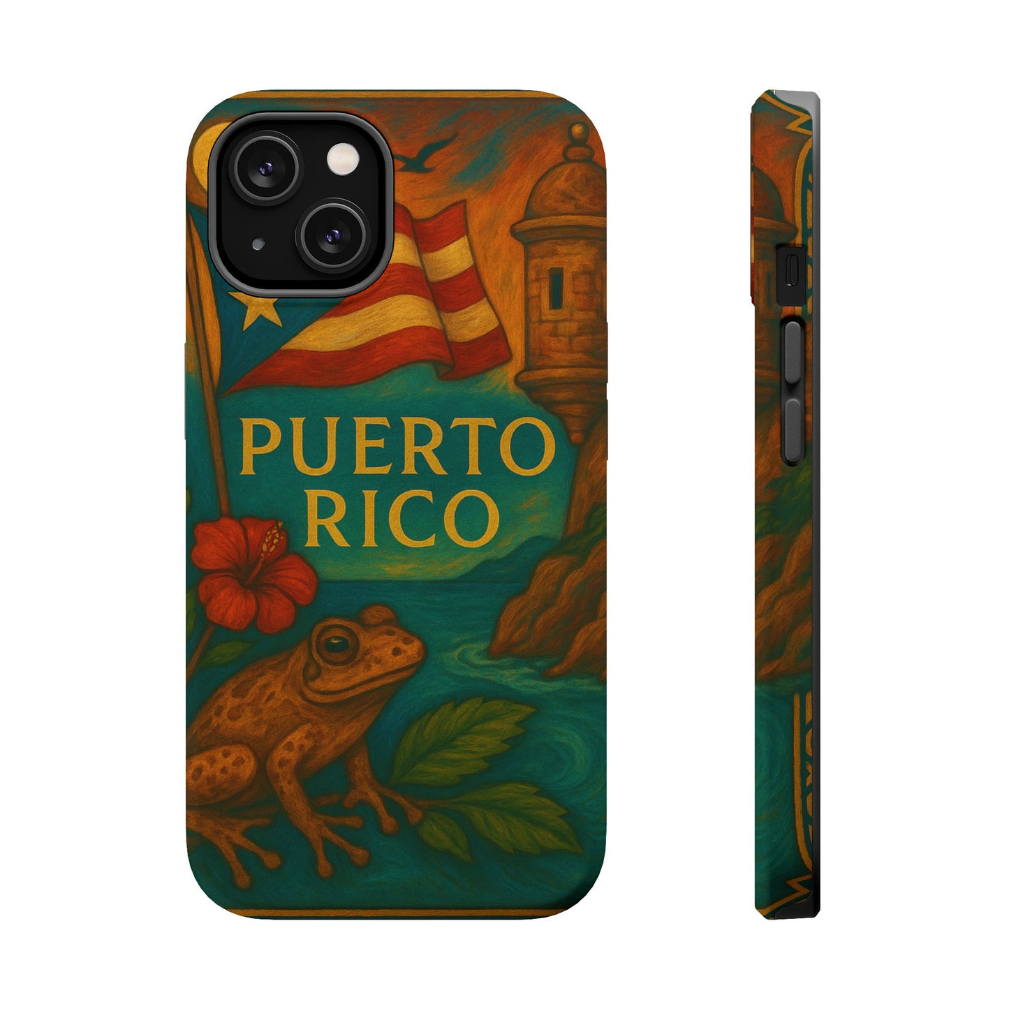 "Reinforced Magnetic Case Puerto Rico – Caribbean rhythm, soul, and color"
