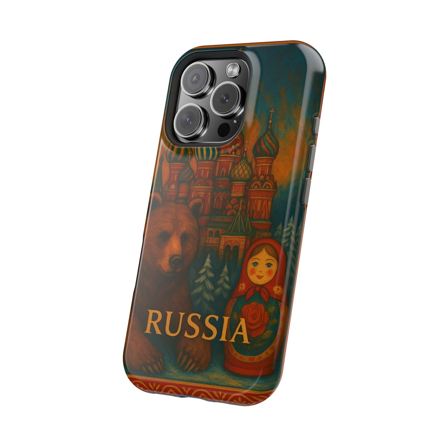 "Funda Magnética Reforzada Magnética Reforzada Rusia❄️ – Tierra de historia, misterio y grandeza"