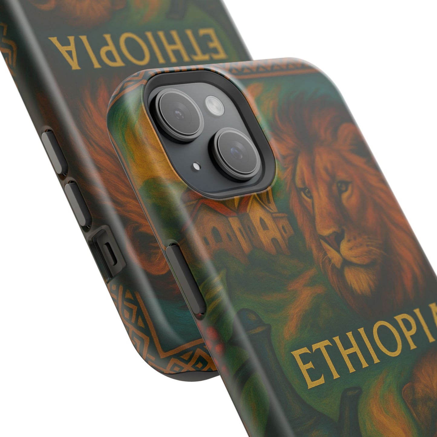 "Reinforced Magnetic Case Ethiopia – Sacred Land and Ancestral Soul"