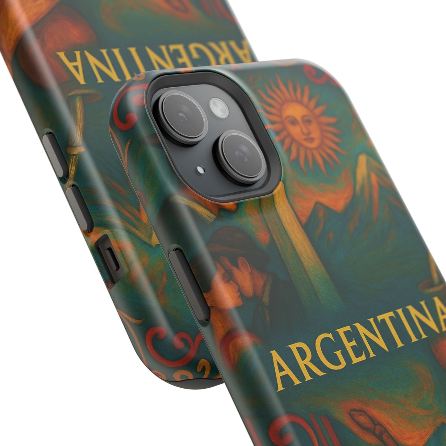 "Funda Magnética Reforzada Argentina: Pasión, Tradición y Tierra de Sueños🔥🏞️"