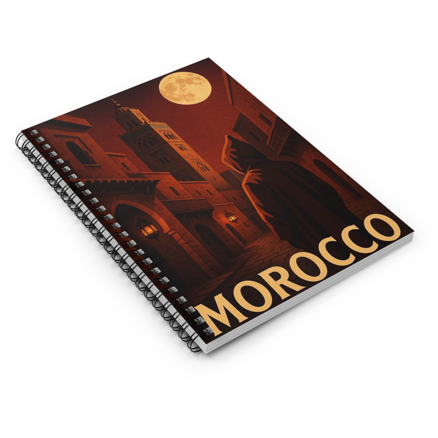 "libreta Marruecos: Magia del Desierto y Ciudades de Mil Colores 🐪🏜️🕌"