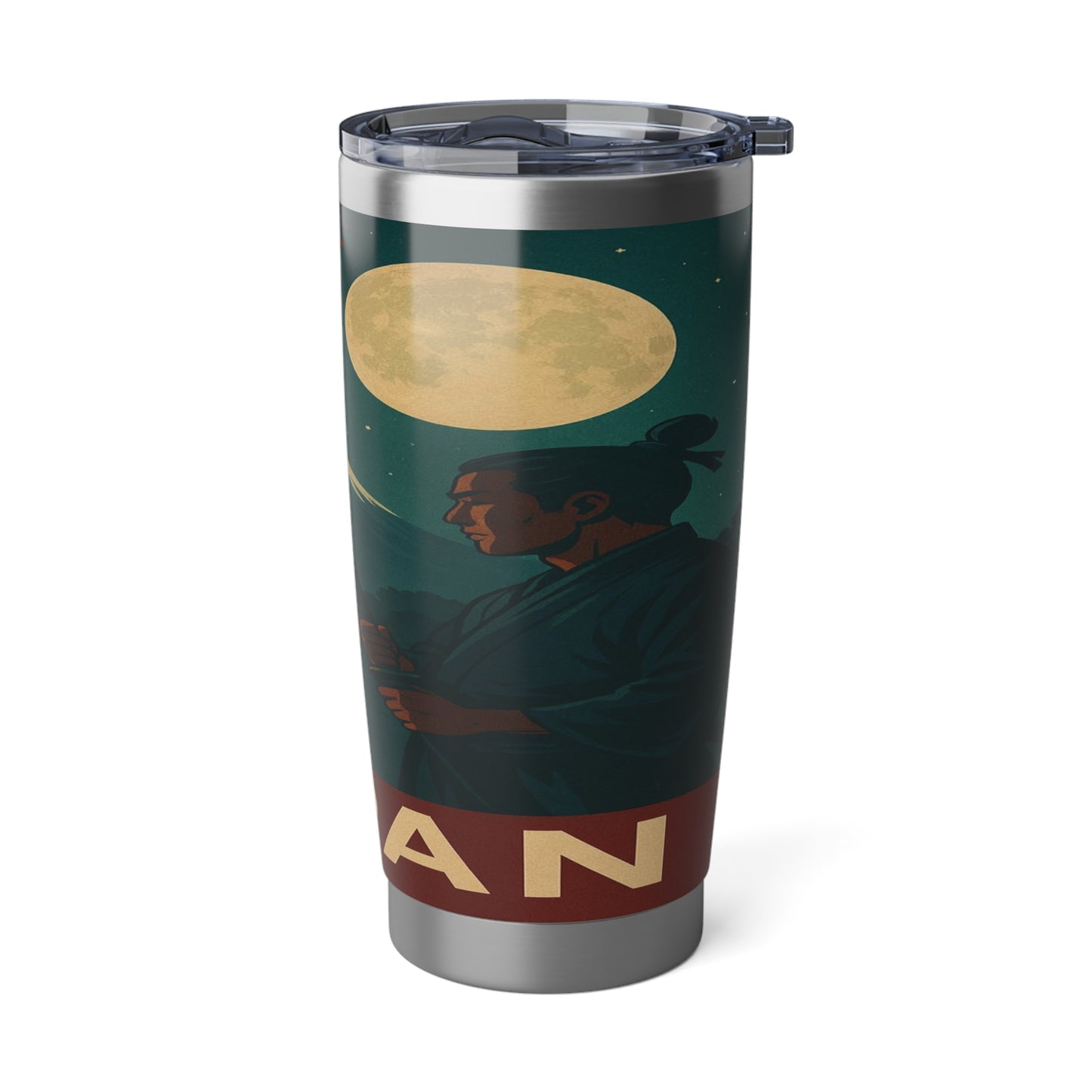 "Vaso Térmico Vagabond 20oz Japón: Tradición entre Cerezos y Montañas 🌸⛩️🗻"