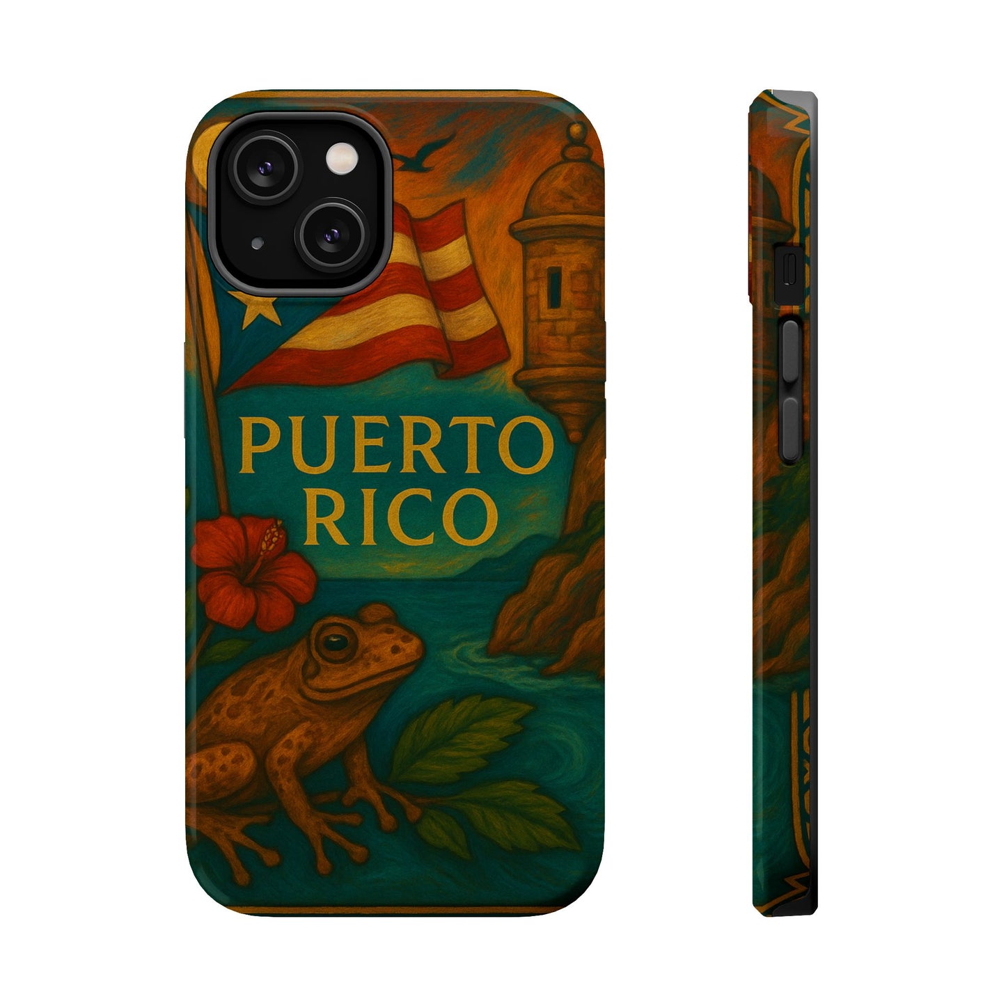 "Reinforced Magnetic Case Puerto Rico – Caribbean rhythm, soul, and color"
