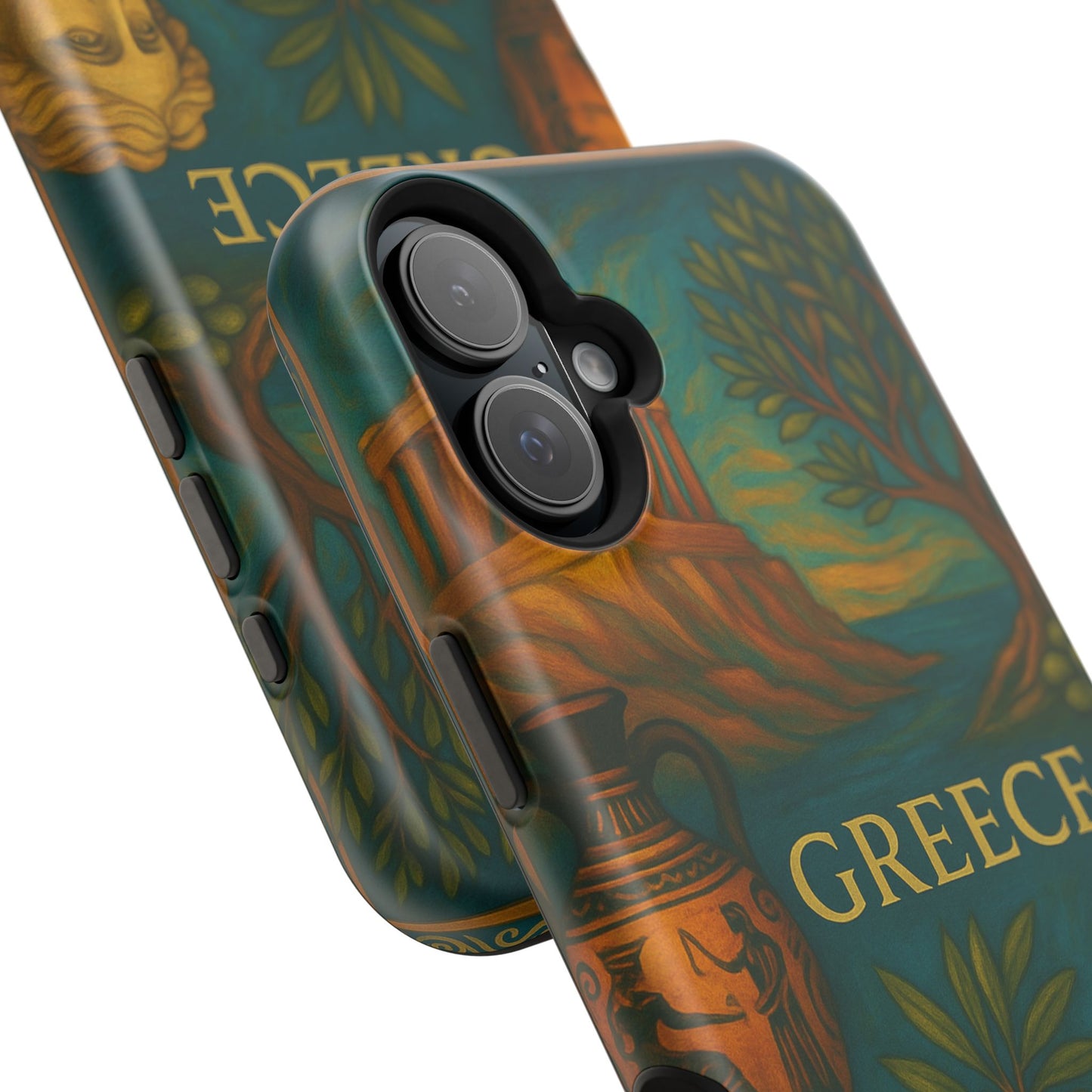 "Funda Magnética Reforzada Magnética Reforzada Grecia: Cuna de Dioses, Maravillas y Filosofía 🌊🏛️⚡"