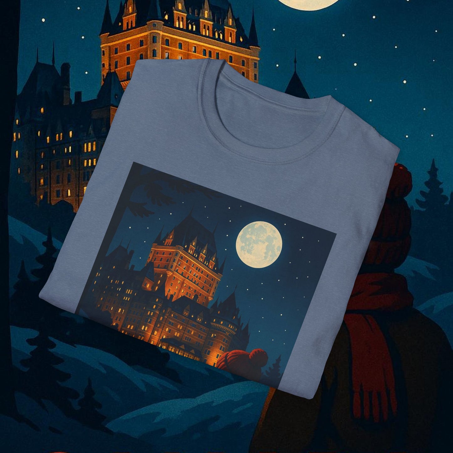 "Camiseta Canadá: Naturaleza Majestuosa y Espíritu Libre 🍁🏞️🦌"