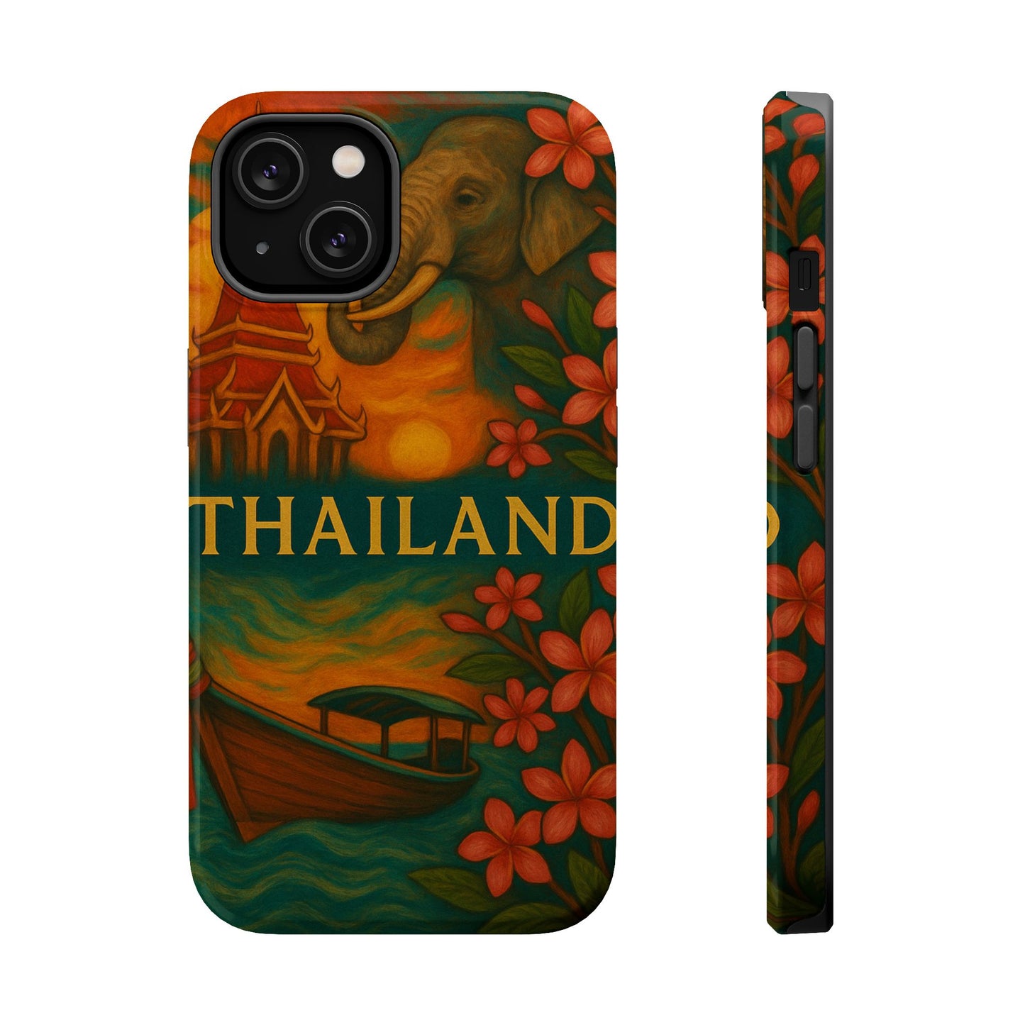 "Funda Magnética Reforzada Magnética Reforzada Thailand🌴 – El Reino de las Sonrisas y la Aventura"