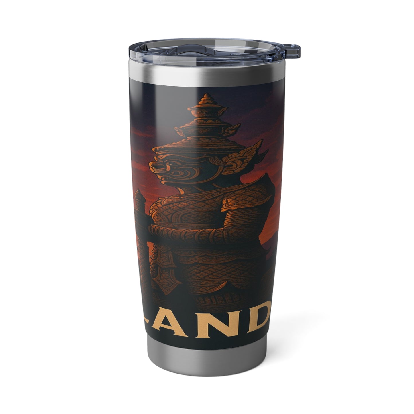 "Vaso Térmico Vagabond 20ozThailand🌴 – El Reino de las Sonrisas y la Aventura"