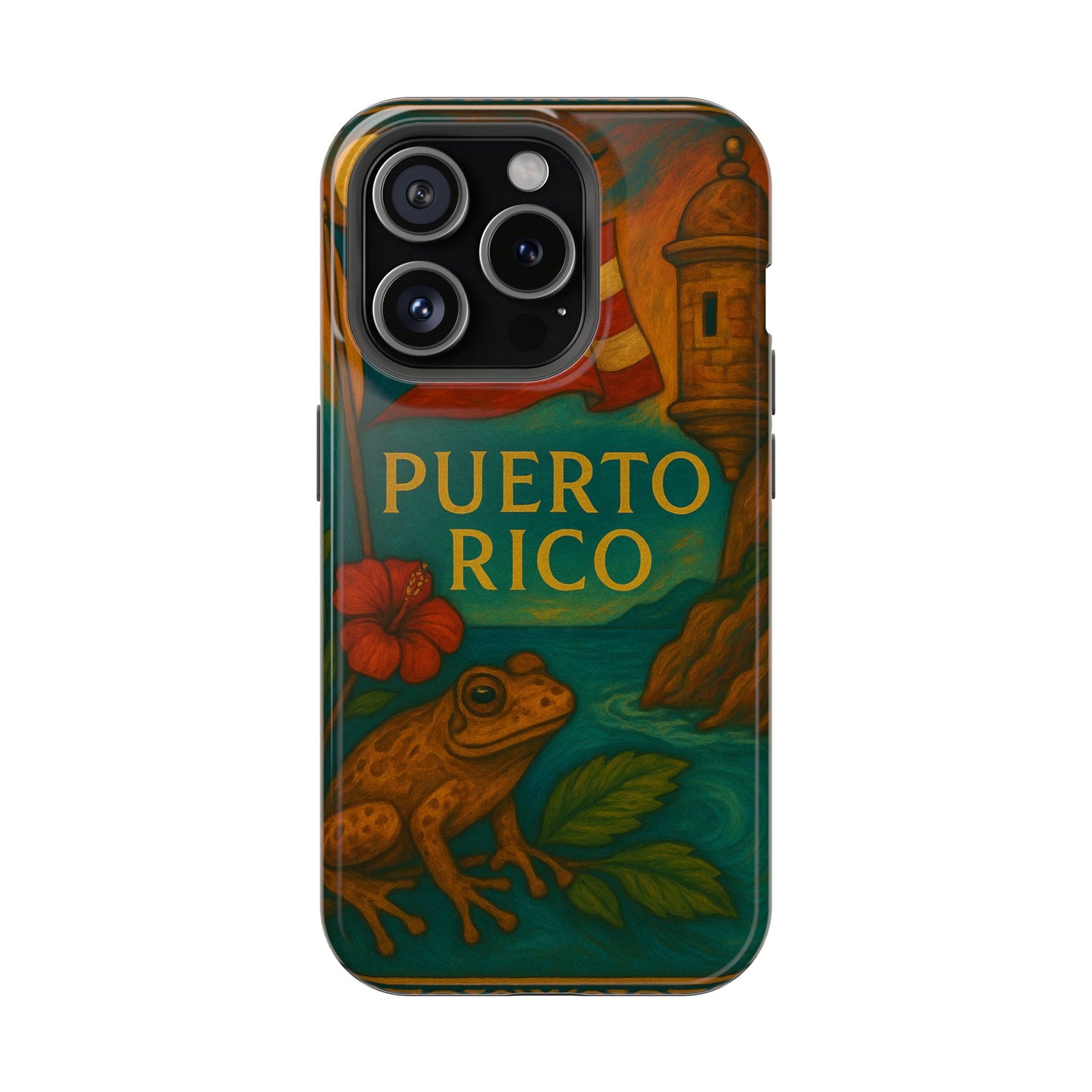"Reinforced Magnetic Case Puerto Rico – Caribbean rhythm, soul, and color"