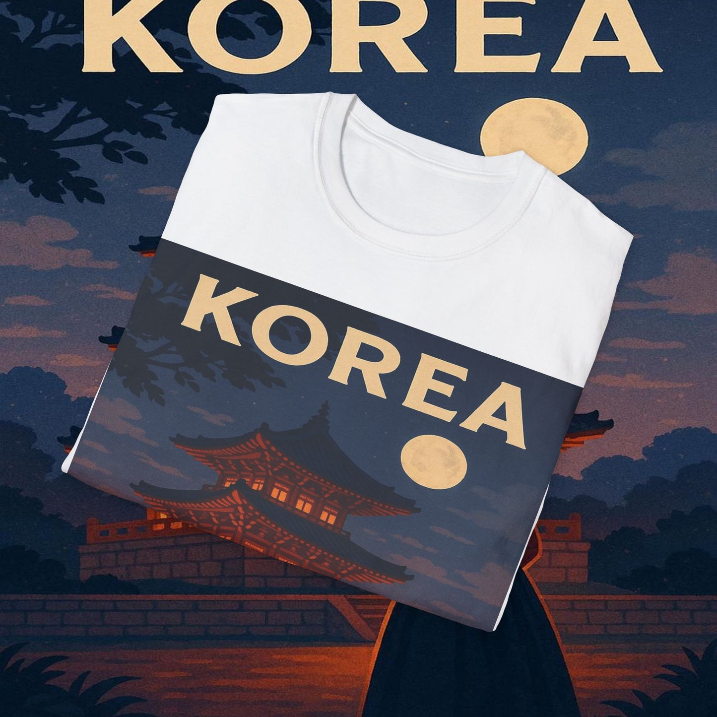 "Camiseta corea 🌸 – Tradición milenaria y modernidad vibrante"