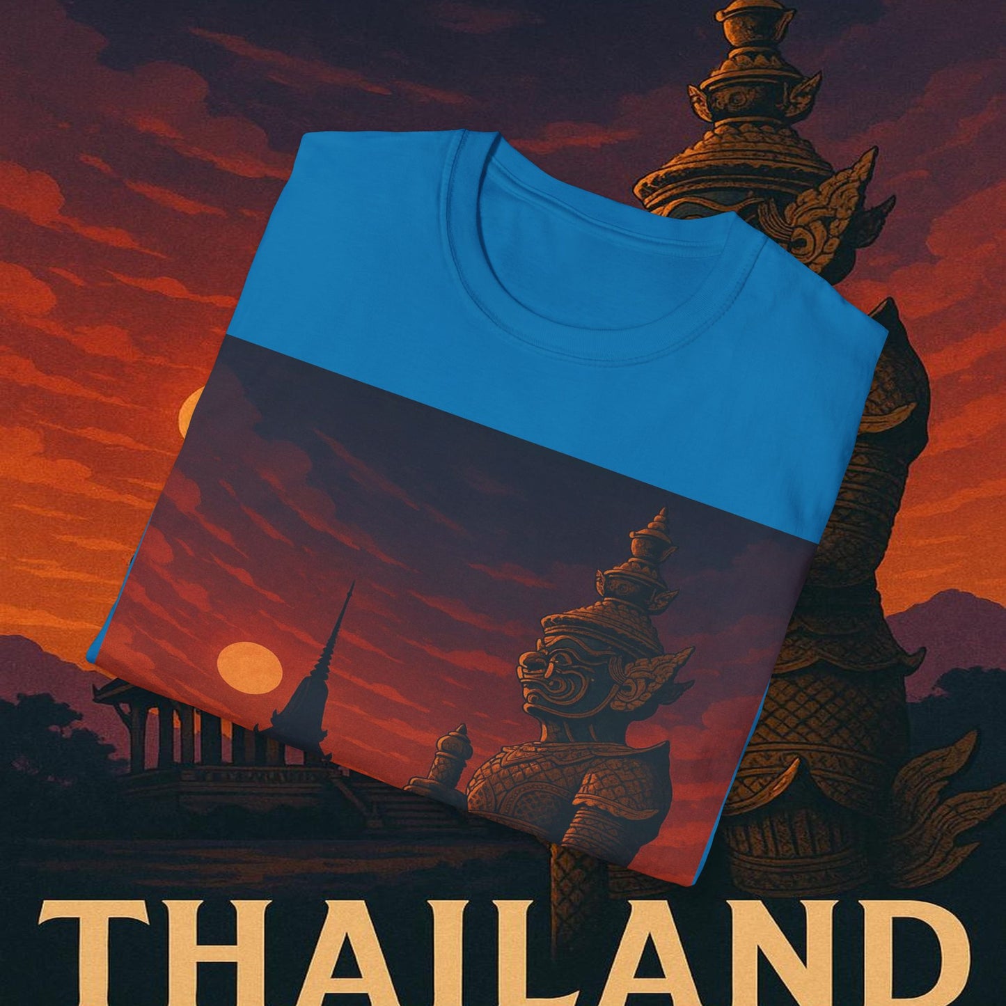 "Camiseta Thailand🌴 – El Reino de las Sonrisas y la Aventura"