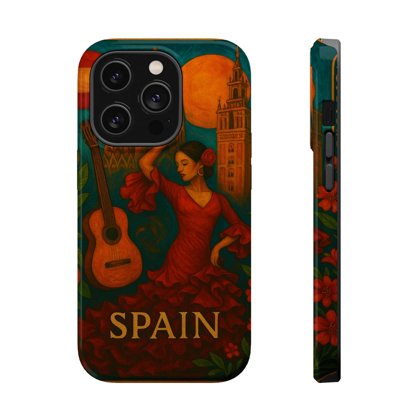 "Funda Magnética Reforzada Magnética Reforzada España: Pasión, Arte y Sabores que Enamoran 🎨💃🍷"