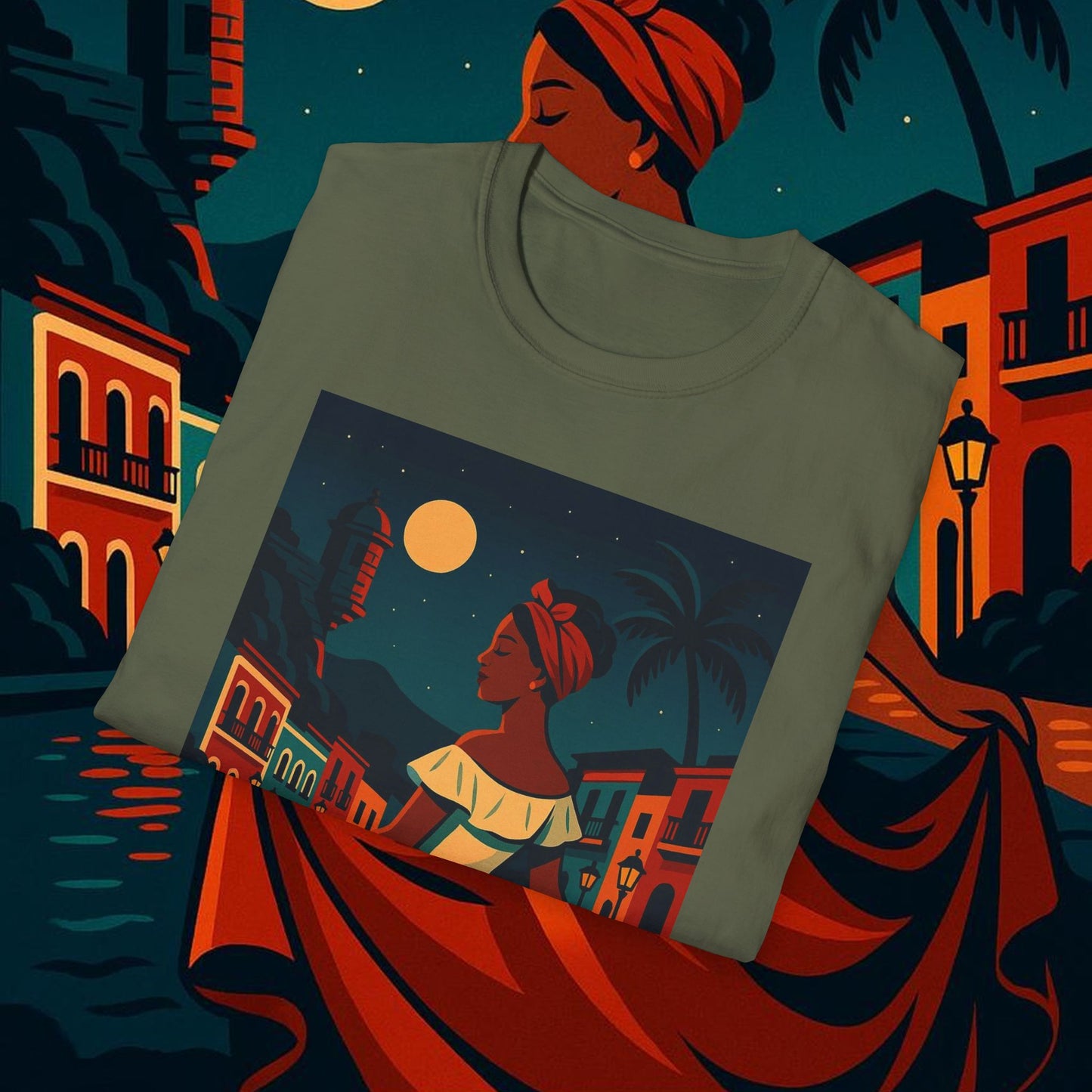 "Camiseta Puerto Rico – Ritmo, alma y color caribeño"